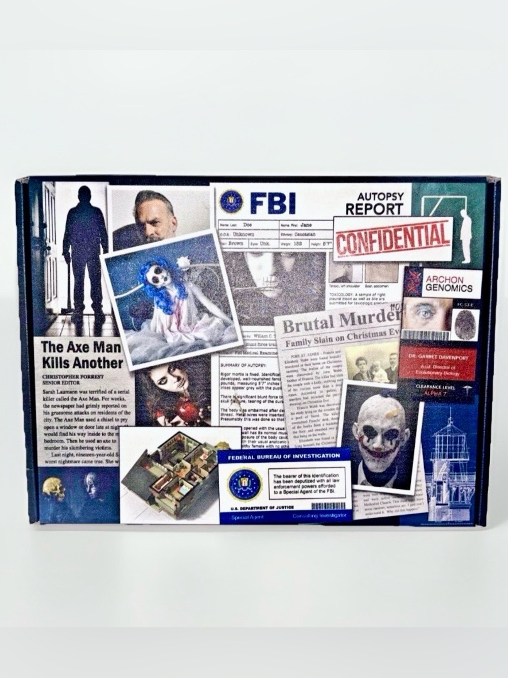 NEW Game Murder Mystery In Box Mystery Experiences Co Detective FBI Dinner Party